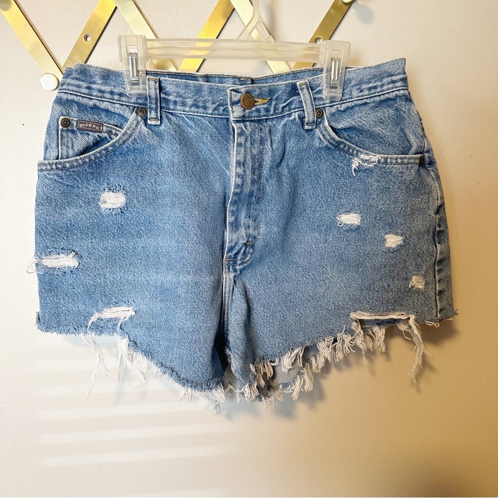 Distressed Denim Women Shorts